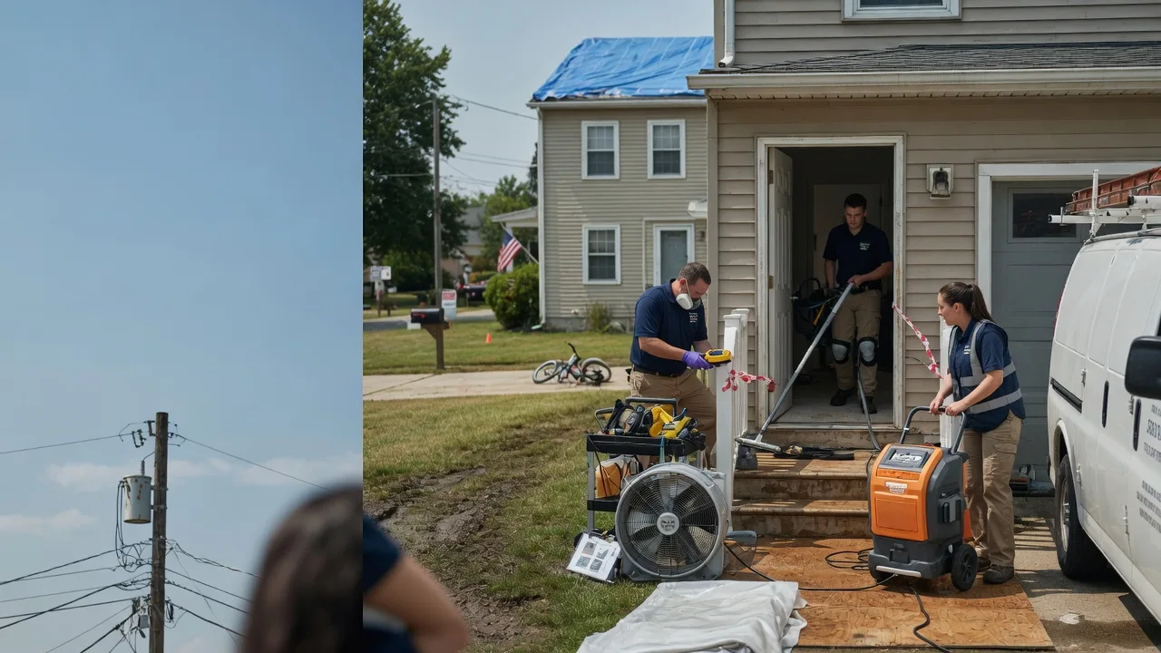 Water Damage Repair in Robertsville, OH near me